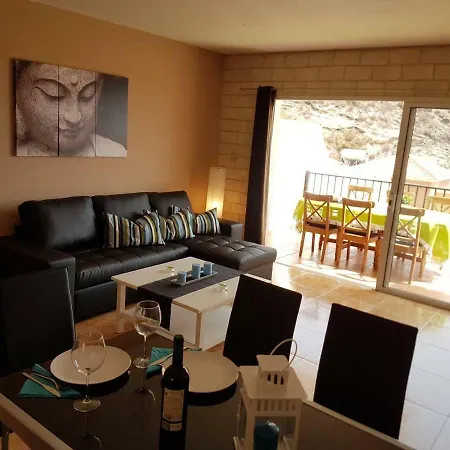 Roque Del Conde With Fantastic Sea View, Terrace, Pool, Wifi, Sat-tv, Garage Dom wakacyjny