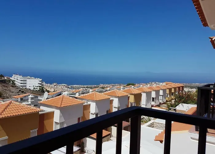 Roque Del Conde With Fantastic Sea View, Terrace, Pool, Wifi, Sat-tv, Garage Holiday home *