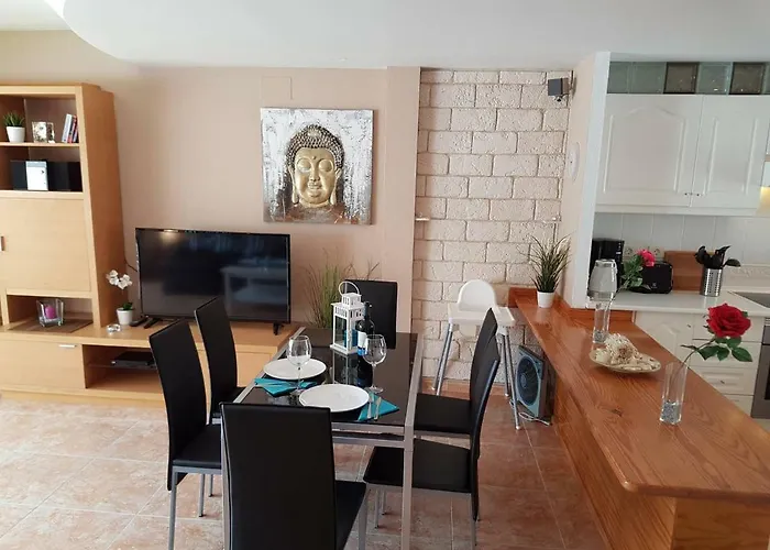 Roque Del Conde With Fantastic Sea View, Terrace, Pool, Wifi, Sat-tv, Garage Holiday home Costa Adeje (Tenerife)