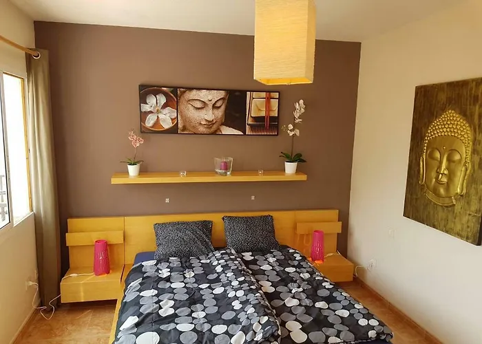 Holiday home Roque Del Conde With Fantastic Sea View, Terrace, Pool, Wifi, Sat-tv, Garage Costa Adeje (Tenerife)